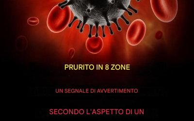 Prurito in 8 aree: un segnale di allarme di tumori maligni, con l’area n. 7 che è la più comune