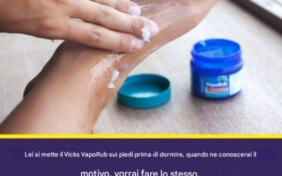 4 benefici dell’applicare Vick Vaporub sui piedi prima di andare a letto
