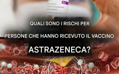 Quali sono i rischi per le persone che ricevono il vaccino AstraZeneca? (1/2)