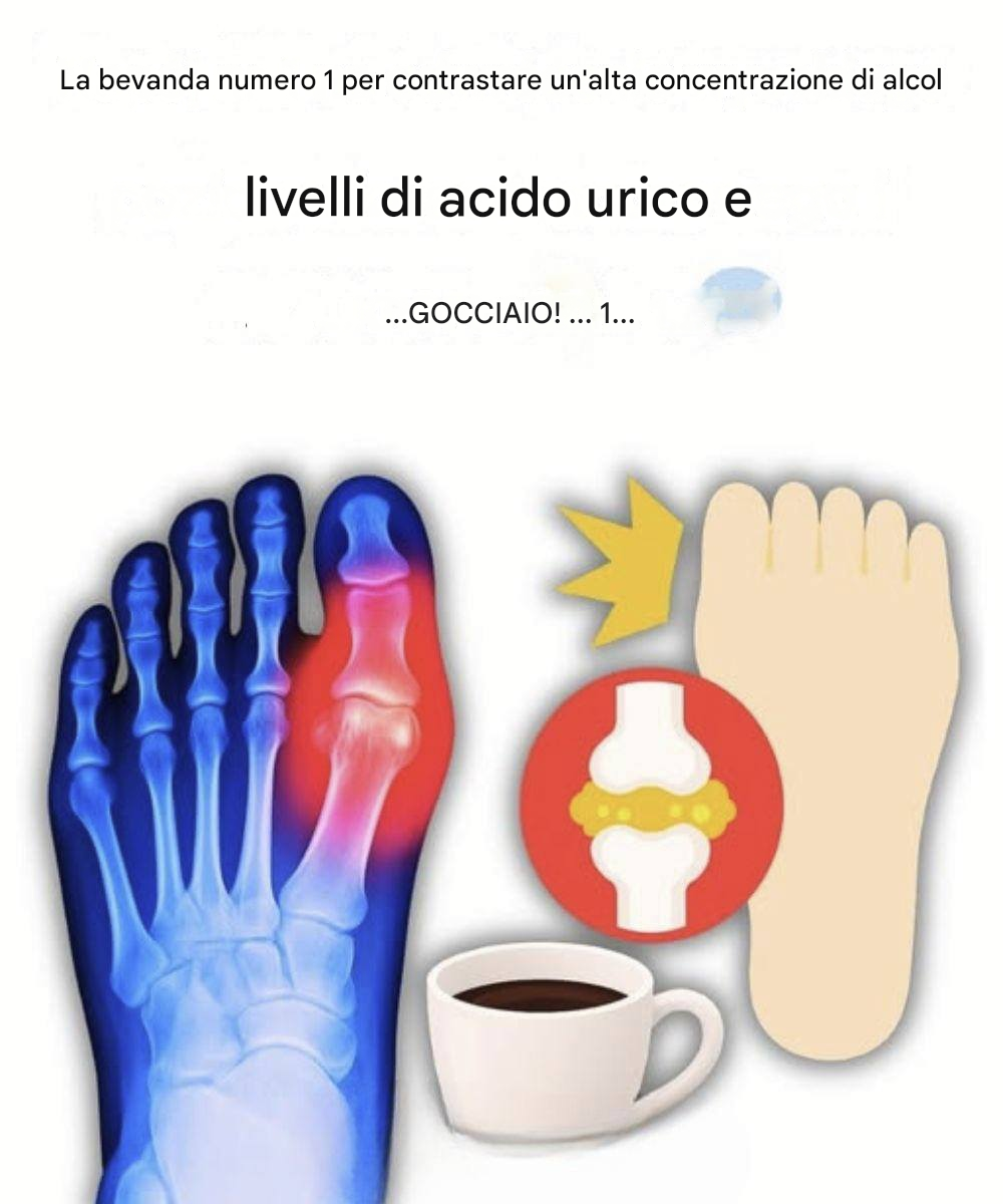 “Il mio alluce bruciava… finché non ho scoperto queste 5 bevande che eliminano naturalmente l’acido urico!”