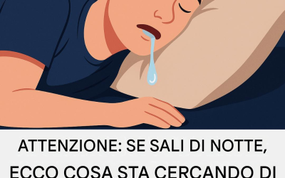 Fai attenzione se sbavi di notte, ecco cosa ti sta cercando di dire il tuo corpo