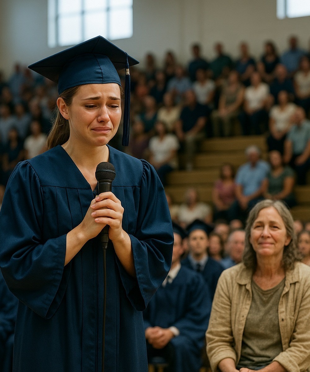 Una madre si guadagnava da vivere raccogliendo rifiuti, sua figlia è stata emarginata da scuola per 12 anni, ma alla cerimonia di laurea ha detto una frase che ha fatto piangere tutta la sala
