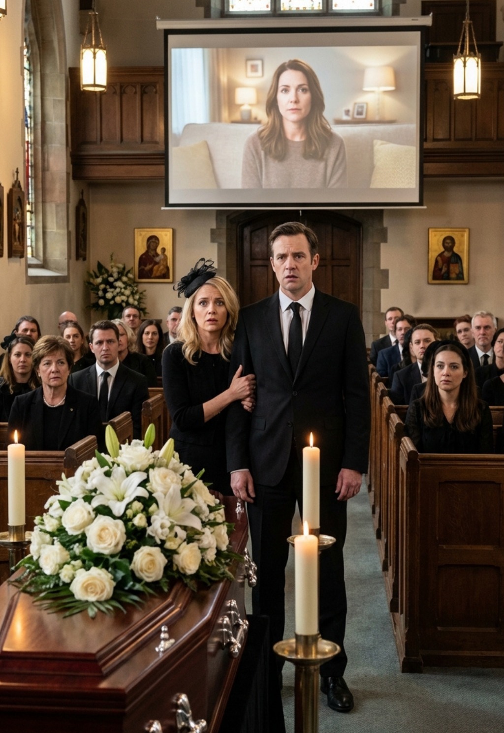 Entrò al funerale della moglie con l’amante al braccio… senza immaginare minimamente che la donna nella bara avesse teso una trappola da 47 milioni di dollari che lo avrebbe rovinato prima ancora che potesse pronunciare l’ultima preghiera