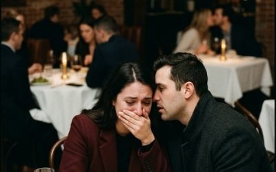 Mio marito mi ha mandato un messaggio: “Buon compleanno, amore mio. Sono bloccato al lavoro.” Ero già lì: lo guardavo baciare un’altra donna. Improvvisamente, una voce sconosciuta mi sussurrò: “Mantieni la calma. Il vero spettacolo sta per iniziare.