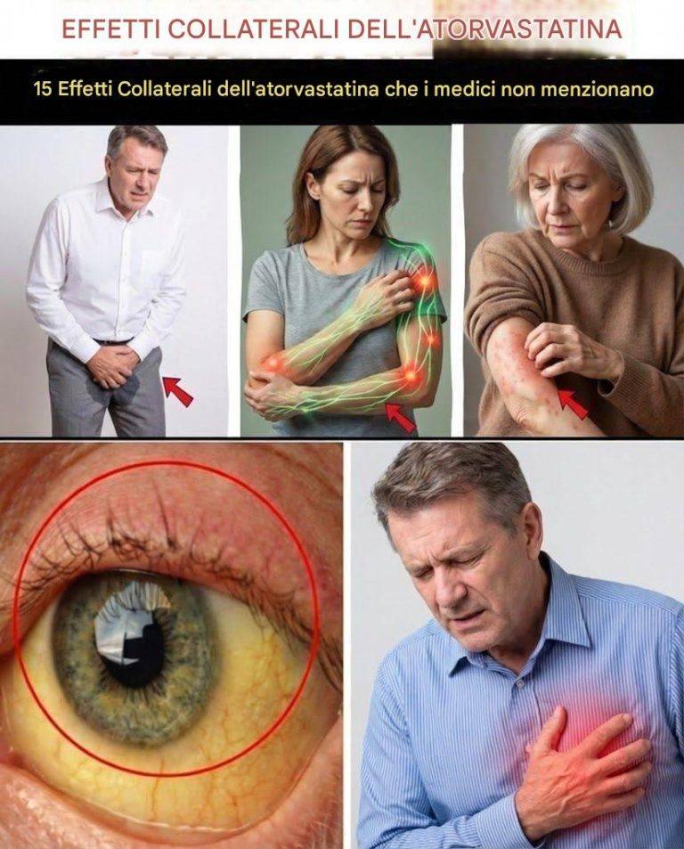 EFFETTI COLLATERALI DELL’ATORVASTATINA: 15 pericoli nascosti di cui il tuo medico potrebbe non parlarti
