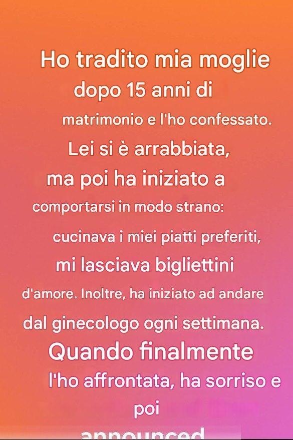 Dopo aver confessato il mio errore, la reazione di mia moglie ha cambiato tuttContinua nel primo commento