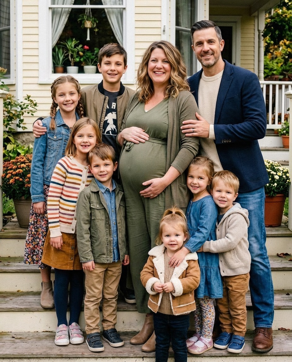Ero all’ottavo mese di gravidanza quando mio marito ha lasciato me e i nostri 7 figli… ma quello che è successo al suo matrimonio ha cambiato tutto.