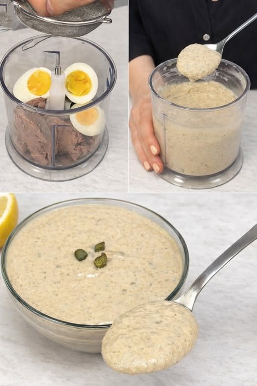 La mia tonnata “furba” senza maionese pronta in 10 minuti e con un filo d’olio solo: ne posso spalmare quanto ne voglio, ha solo 115 Kcal!