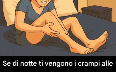 Se di notte ti vengono i crampi alle gambe, devi sapere subito questo