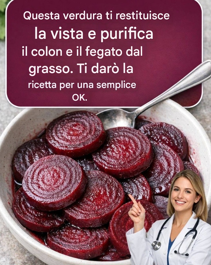 Questa verdura ti restituisce la vista e purifica il colon e il fegato dal grasso. Ti darò la ricetta per una semplice OK.