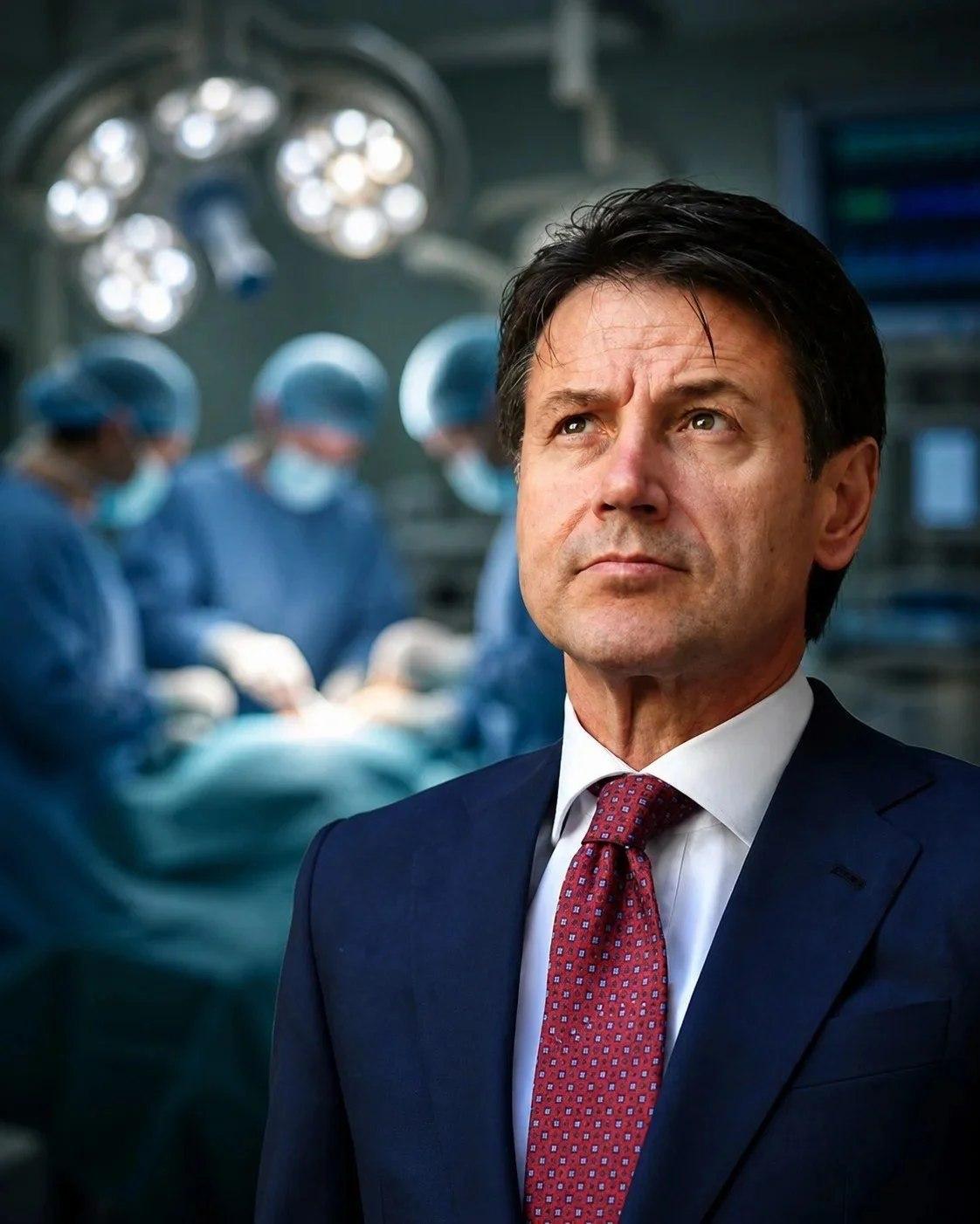 Dove e quale intervento chirurgico ha subito Giuseppe Conte (1/2)