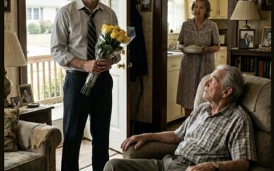 Il giorno della Festa del Papà, mio ​​figlio è entrato nella mia casa di campagna a Dallas con un mazzo di rose gialle e ha chiesto con tanta naturalezza: «Papà, stai ricevendo i 1.800 dollari da mia moglie ogni mese, vero?» Sono rimasto immobile accanto al mio bicchiere di tè freddo e ho detto solo che ultimamente era la chiesa a darmi la forza, e nell’esatto momento in cui ho sentito i tacchi battere in cucina, ho capito che quel pomeriggio non sarebbe mai rimasto quello che era stato… e la cosa che mi ha fatto rabbrividire non era solo la questione dei 1.800 dollari.