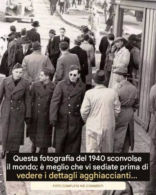 Il dettaglio nella FOTO del 1940 che continua a lasciare tutti perplessi.