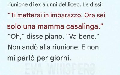 Il momento della verità: come una frase pronunciata con leggerezza ha quasi rovinato il mio matrimonio
