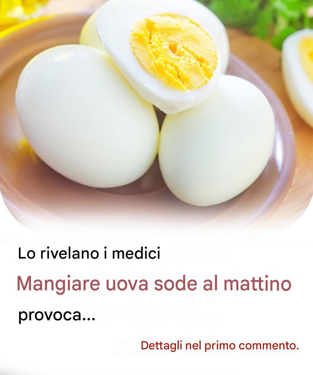 I medici rivelano che mangiare uova sode al mattino provoca…