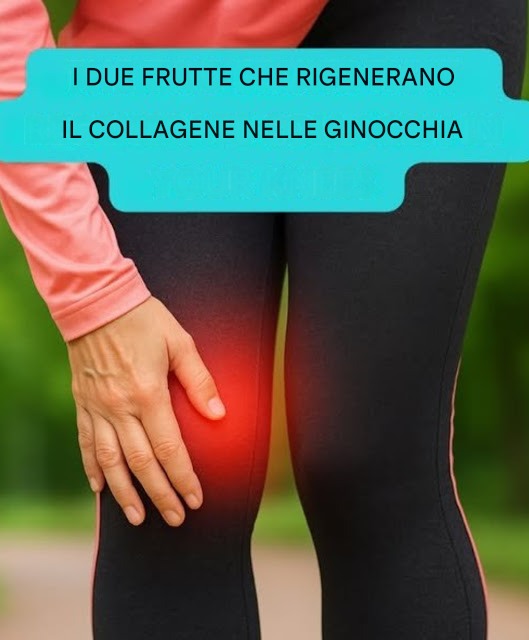 Due frutti che rigenerano il collagene nelle ginocchia