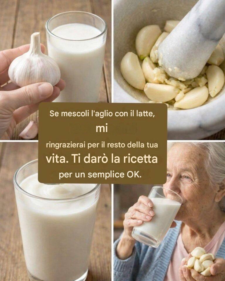 Aglio con latte: la semplice “ricetta” che addolcisce il sapore, riscalda lo stomaco e può salvare le vostre serate fredde
