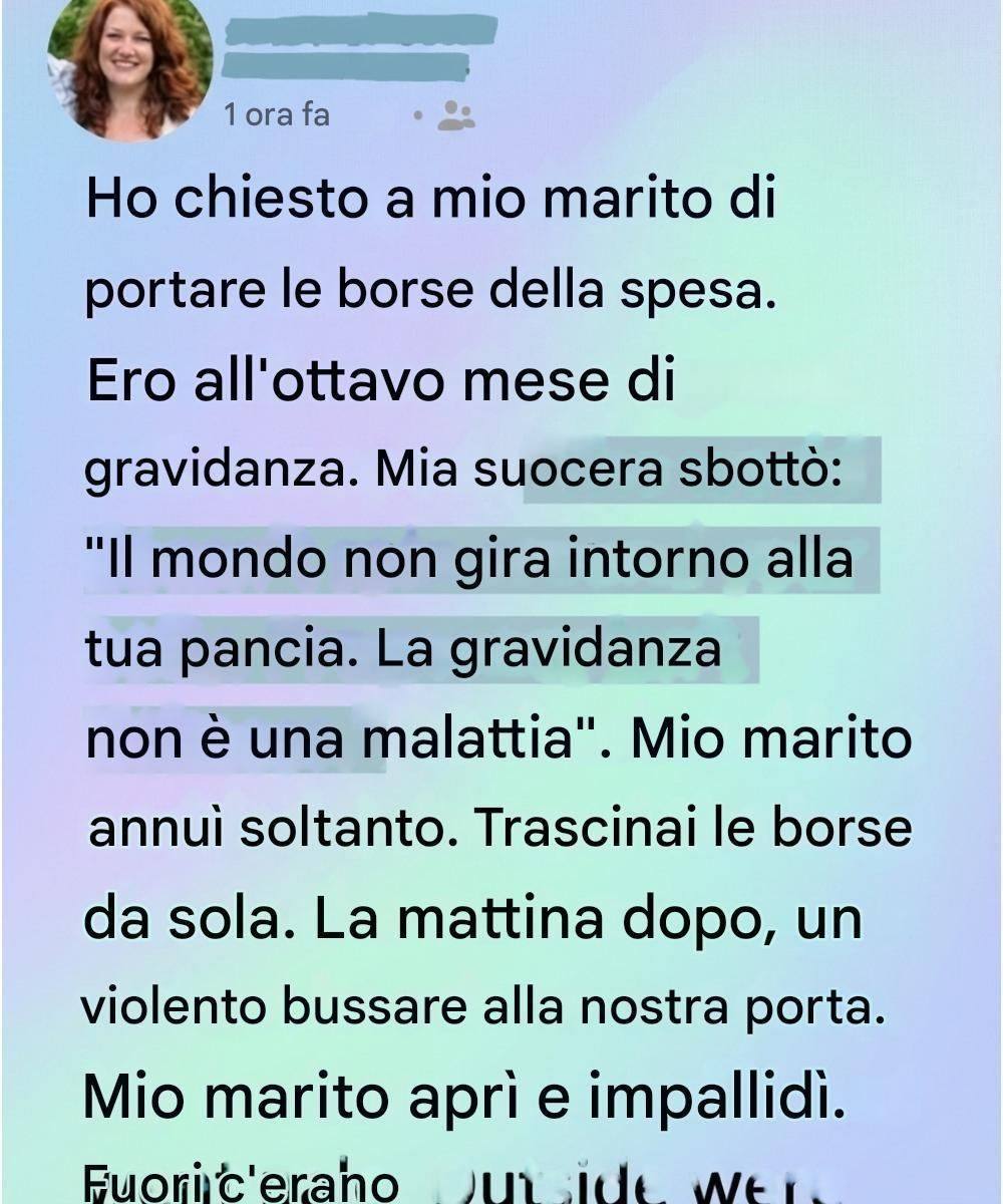 Una conversazione inaspettata in famiglia ha cambiato il modo in cui tutti percepivano la mia gravidanza.