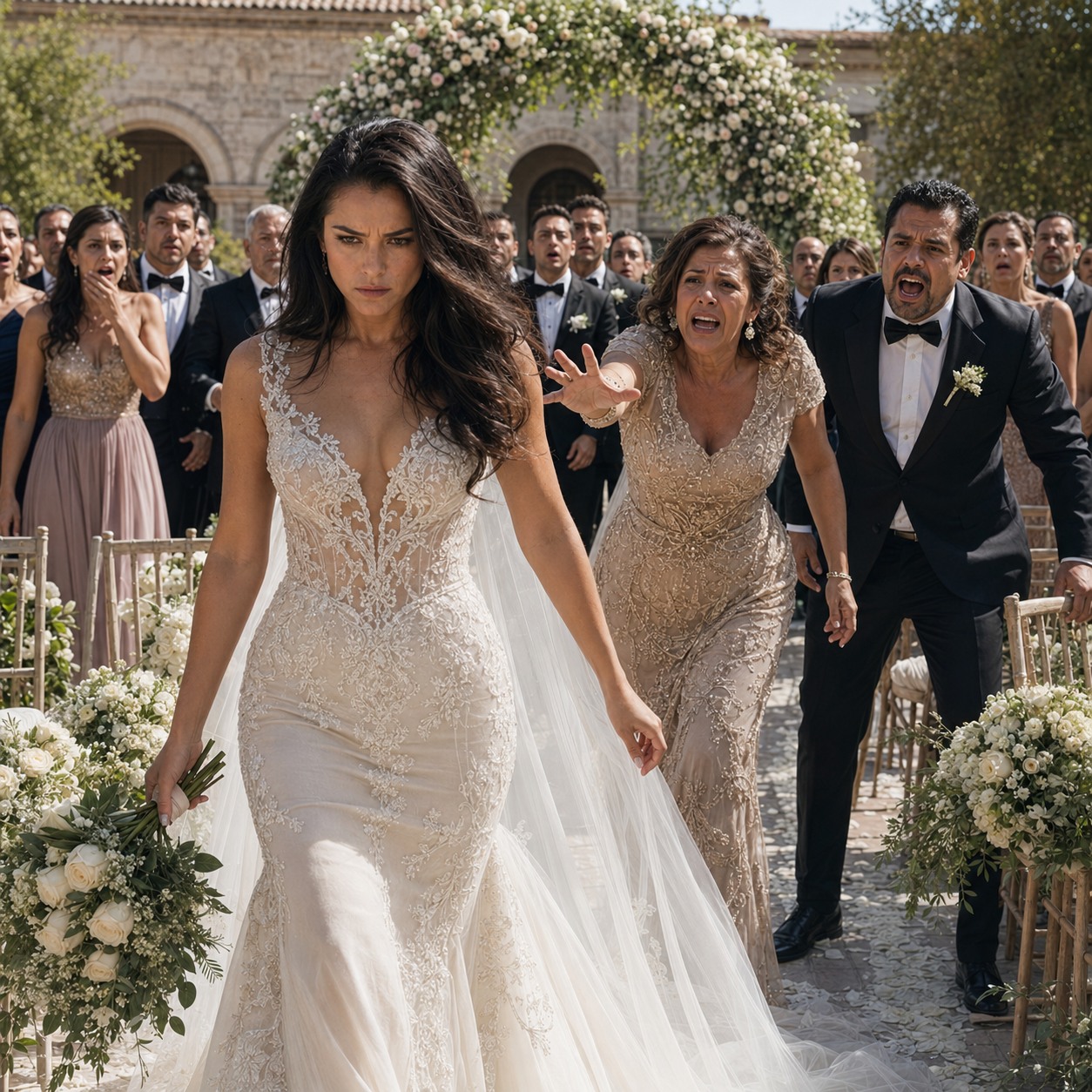 Mia suocera ha preteso il mio stipendio nel bel mezzo del matrimonio e ha detto: “Se non ti sta bene, vattene”… così me ne sono andata prima di firmare il certificato di matrimonio.