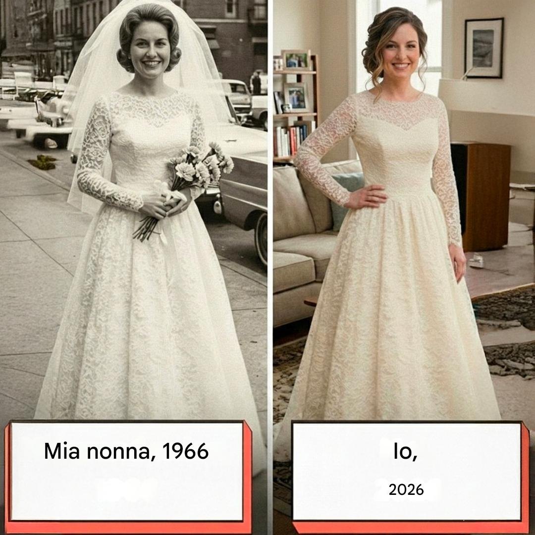 Ho scelto di indossare l’abito da sposa di mia nonna per onorare la sua memoria. Ma mentre apportavo alcune modifiche, ho scoperto un biglietto nascosto che rivelava una verità straziante sui miei genitori. È stata mia nonna, Rose, a crescermi. Mia madre è morta quando avevo cinque anni e non ho mai conosciuto il mio padre biologico.