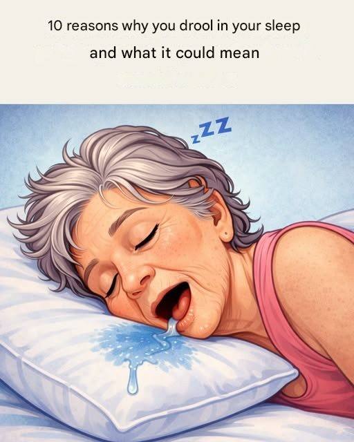 10 motivi per cui sbavi nel sonno e cosa potrebbe significare