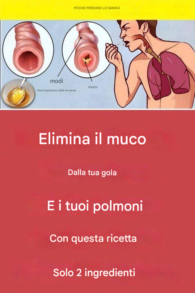 Purifica la gola e i polmoni con questa ricetta: solo 2 ingredienti