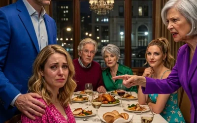 Mia suocera guardò mia moglie, che era incinta di sei mesi, e disse: “Se devi stare male, mangia in bagno”. Pagavo io ogni cena, ogni conto, e quella notte decisi di vendicarmi del loro disprezzo in un altro modo.