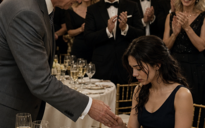 -Quando mio padre si è messo sotto il gigantesco ritratto di laurea di mia sorella e ha annunciato che lei avrebbe ereditato tutto—la villa, l’azienda, il futuro con il nostro nome di famiglia—si è premurato di esitare prima di guardarmi, come se umiliarmi davanti a trecento invitati facesse parte della festa. Pensava che quella fosse la fine del mio posto nella famiglia Morgan. Non sapeva che uno sconosciuto stava già camminando verso di me con l’unica cosa che poteva distruggere tutto ciò che aveva costruito1.