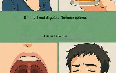 Antibiotici naturali: rimedio casalingo per il mal di gola