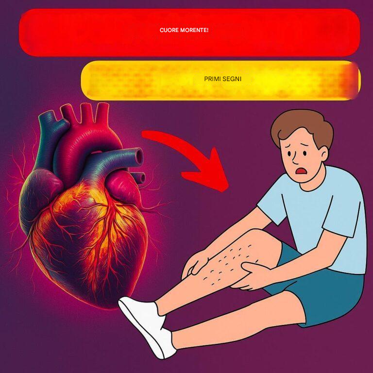 Il tuo corpo ti sta avvertendo: 6 segnali che indicano che il tuo cuore ha bisogno di aiuto!