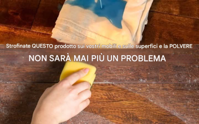 Utilizzalo su mobili e superfici e dì addio ai problemi di polvere.
