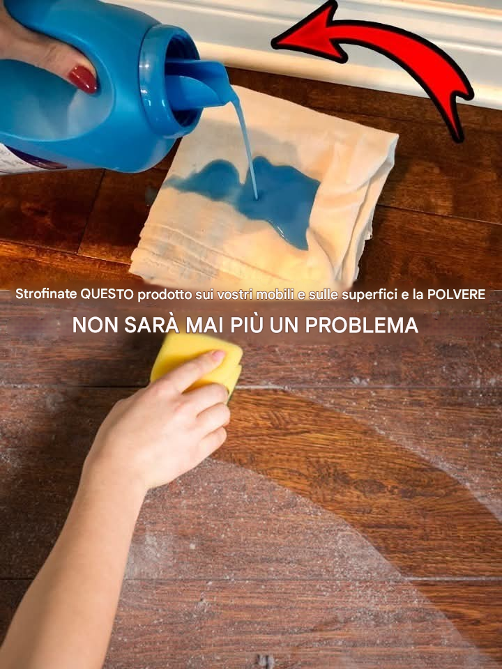Utilizzalo su mobili e superfici e dì addio ai problemi di polvere.