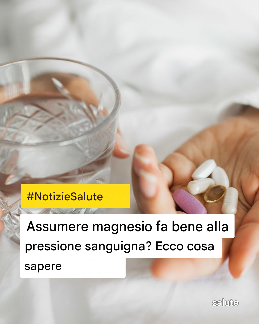 Cosa succede alla pressione sanguigna quando si inizia ad assumere magnesio?