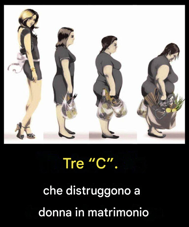 Tre “C” che distruggono una donna nel matrimonio