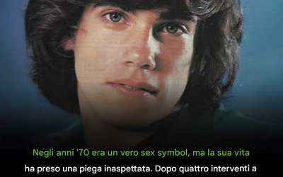 Era uno degli idoli degli anni ’70 grazie al suo aspetto. Ecco cosa è successo a questo attore americano.