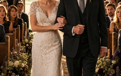 Tre giorni prima del mio matrimonio nel fienile in Connecticut, mio padre ha chiamato per annullare l’idea di accompagnarmi all’altare perché mia sorella ha detto che le avrebbe fatto male — “Vai da sola. Basta fare drammi,” ha detto mia madre, così ho finito le rose in silenzio e ho lasciato che fossero le porte del fienile a rispondere per me.
