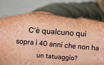 Tatuaggi dopo i 40 anni: sempre una scelta personale