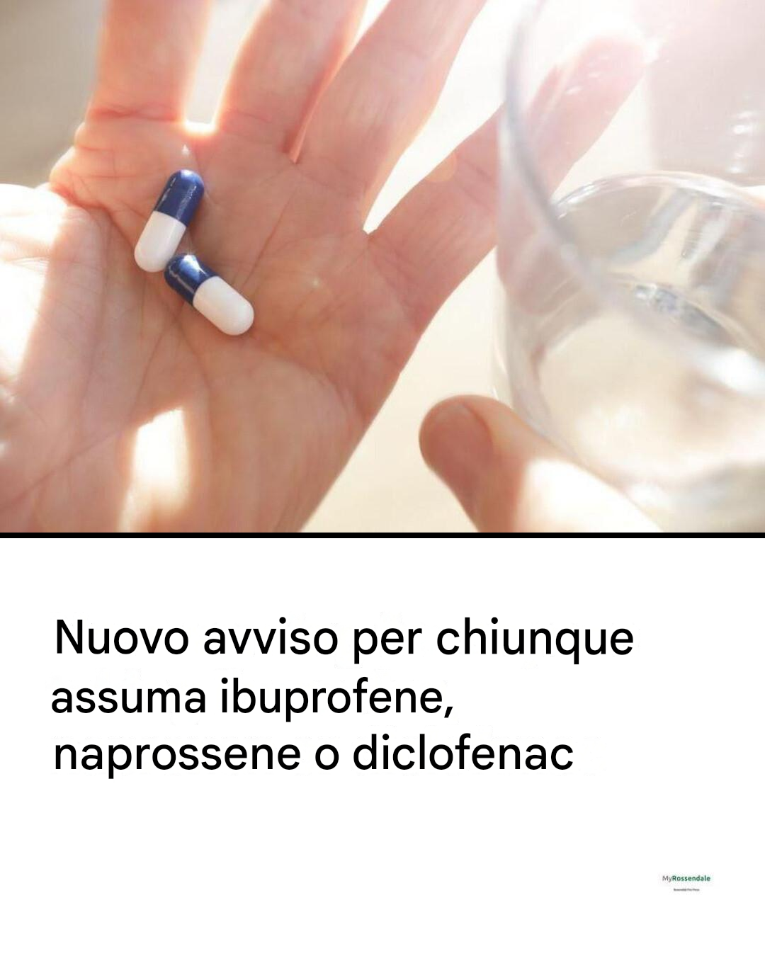 È stato detto alla popolazione di “prendere in considerazione terapie alternative, ove opportuno”.